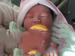 七斤八两的胖小子总算是在富孕代妈助孕中心公司圆梦啦